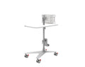 Medical Cart with Adjustable Tabletop for Printers